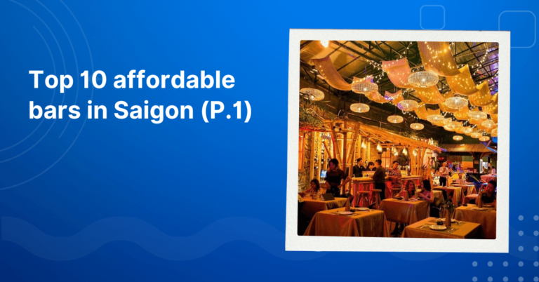 Affordable bars in Saigon
