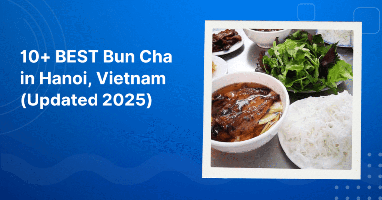 BEST Bun Cha in Hanoi