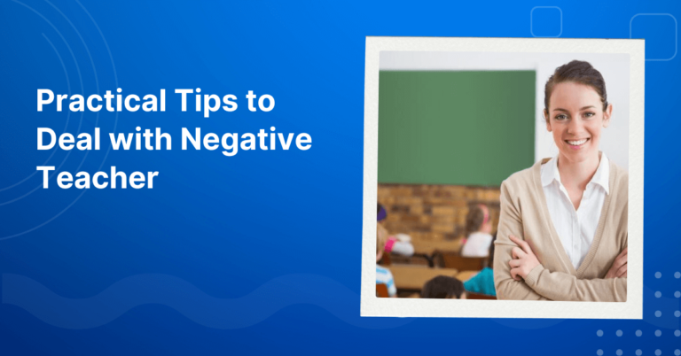 Deal with Negative Teacher