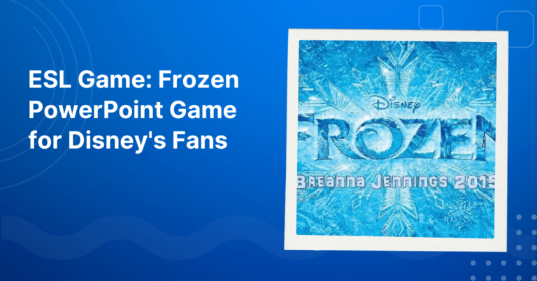 ESL Game Frozen PowerPoint Game