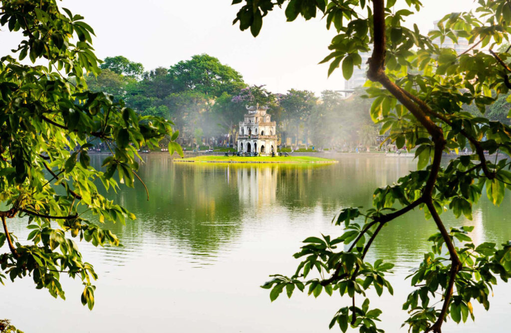 Hoan Kiem Lake and Ngoc Son Temple