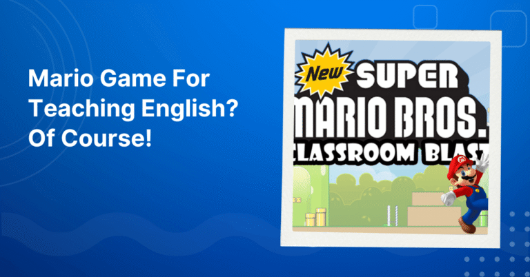 Mario Game For Teaching English