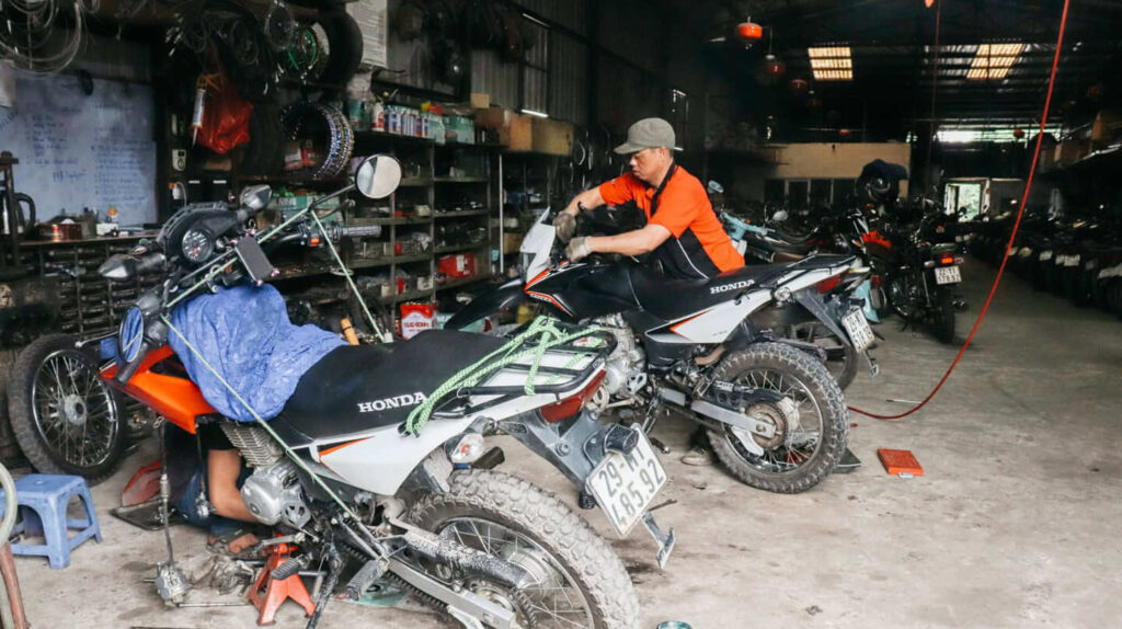 Sorting Out Motorbike Repairs in Vietnam