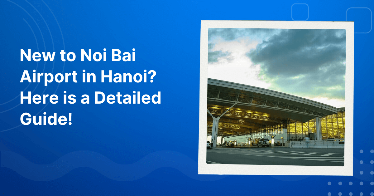 Noi Bai Airport in Hanoi