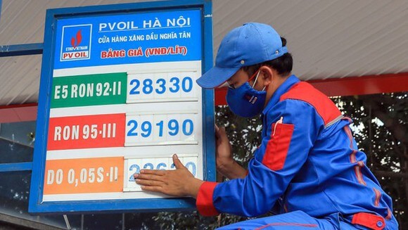 The different types of fuel in Vietnam