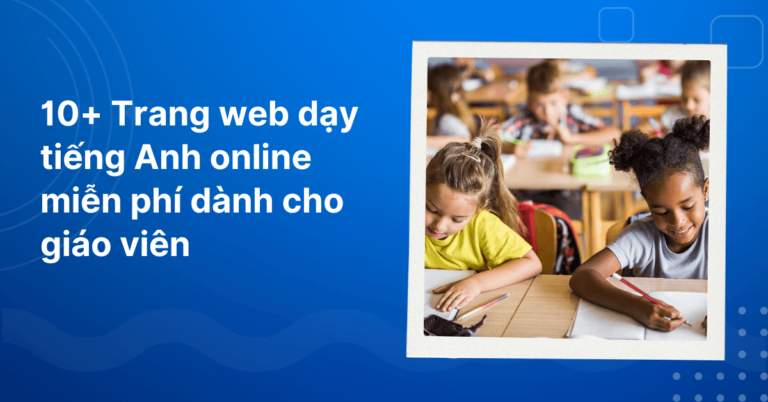 Trang web day tieng anh online mien phi