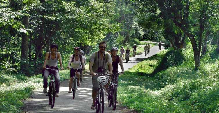 Tourists can get to Cuc Phuong National Park by bicycle