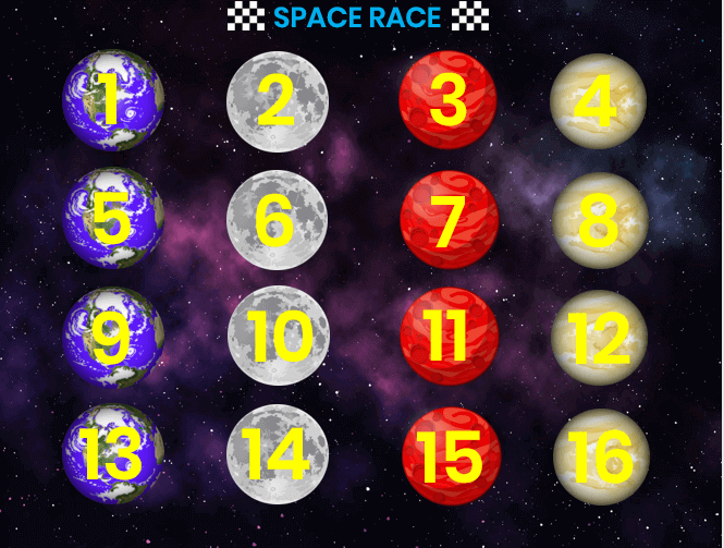 Why should you play THE SPACE RACE?