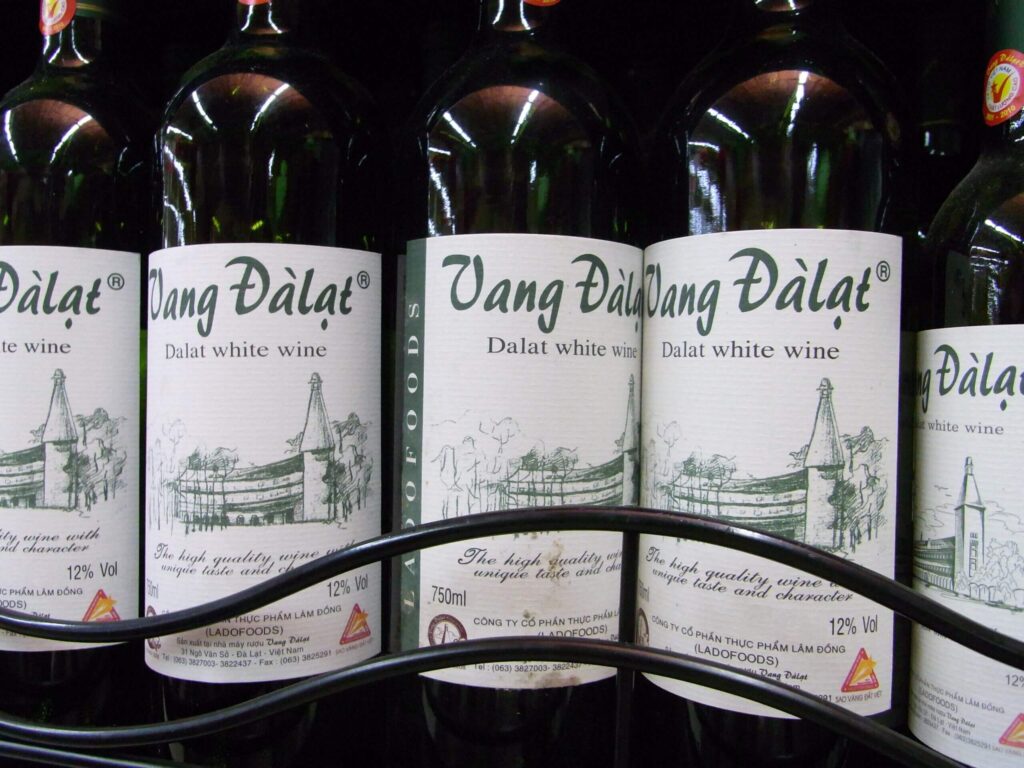 Dalat Wine are available in red and white