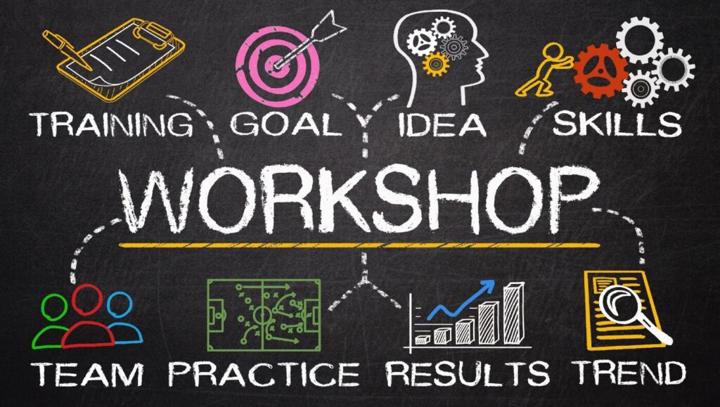 Workshop là gì? Workshop là một hoạt động đào tạo, hội thảo hoặc buổi tập huấn về một chủ đề cụ thể