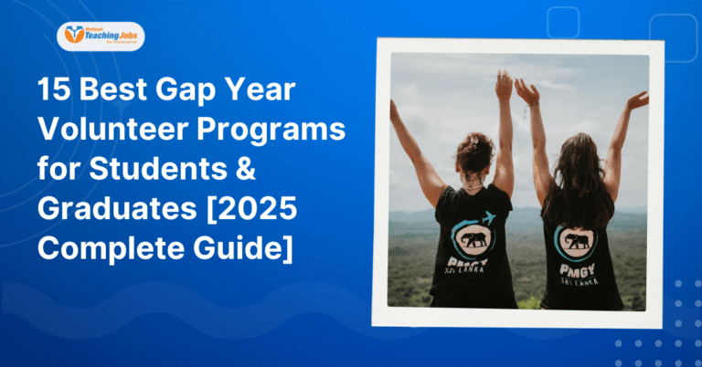 Best Gap Year Volunteer Programs