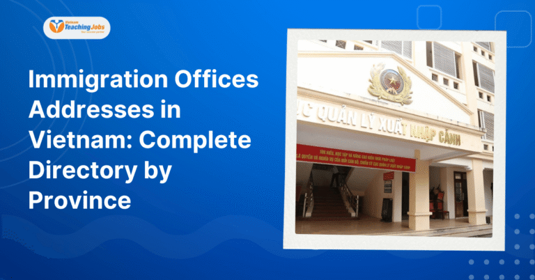 Immigration Offices Addresses in Vietnam (1)