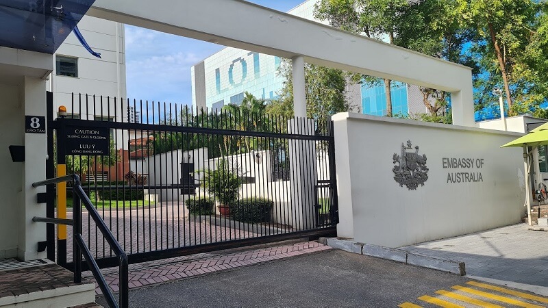 Where Is the Australian Embassy Located in Hanoi?