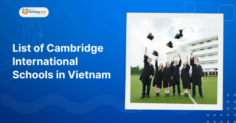 List of Cambridge International Schools in Vietnam