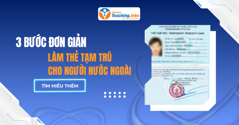 làm thẻ tạm trú cho người nước ngoài